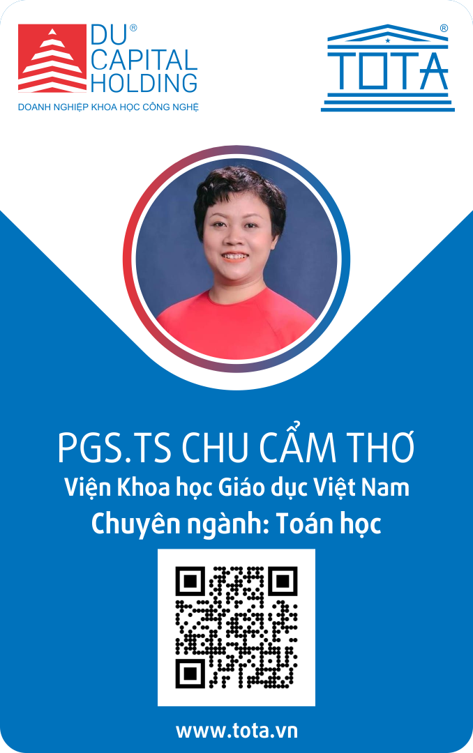 PGS.TS Chu Cẩm Thơ